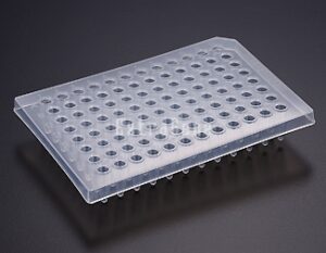 EX-P-096-PF PCR 96-Well plate, Half Skirt (Pack), Clear