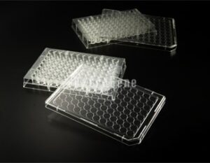 EX-EL-1190-FC Micro Plates, Flat type (ELISA Plate) with lid (Case), Clear