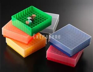 EX-P1086-S 81-well Freezer Storage Rack (Case), Assorted